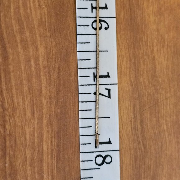 Bundle 2 925 Yellow Gold 18" Chains - Picture 2 of 4